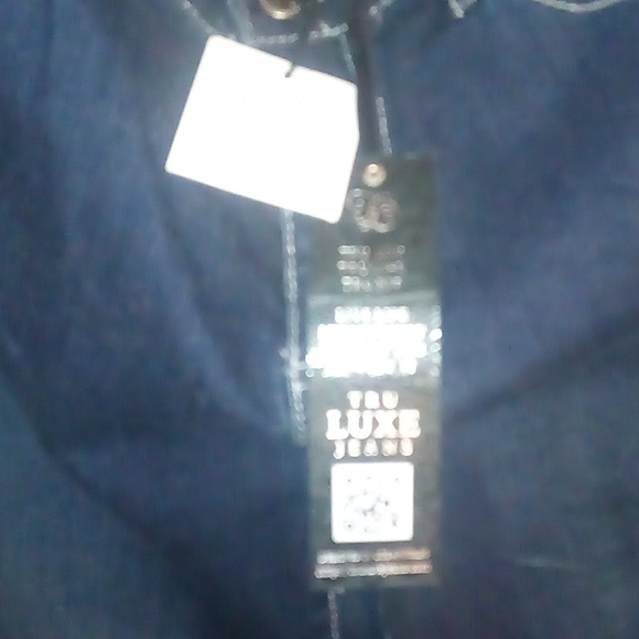 Luxe Verona Boot Cut Jeans Indigo Wash - Picture 2 of 4